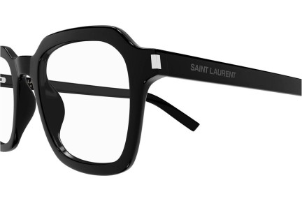 Ochelari Saint Laurent SL715SLIMOPT 001 Pătrați Negri