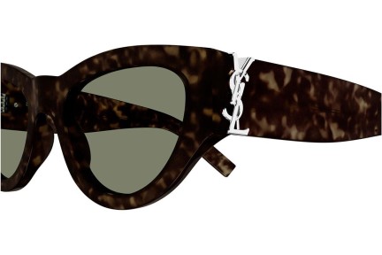 Ochelari de soare Saint Laurent SLM94 008 Cat Eye Havana