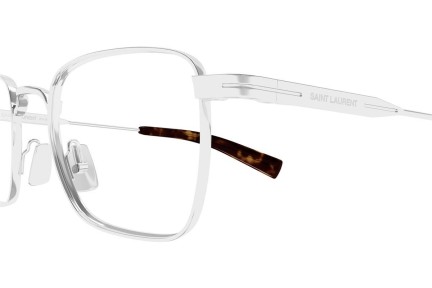 Ochelari Saint Laurent SL729 005 Pătrați Argintii