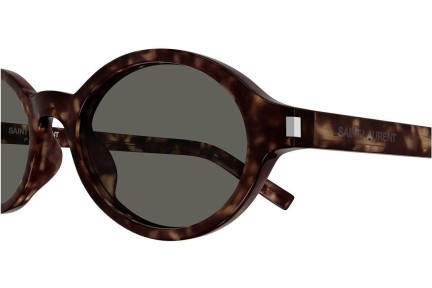 Ochelari de soare Saint Laurent SL751JEANNE 002 Ovali Havana