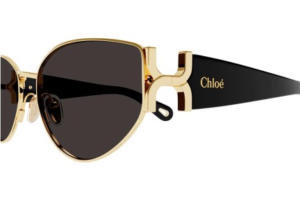 Ochelari de soare Chloe CH0260S 001 Cat Eye Aurii