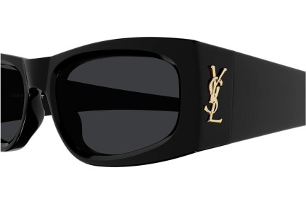 Ochelari de soare Saint Laurent SLM140 001 Ovali Negri