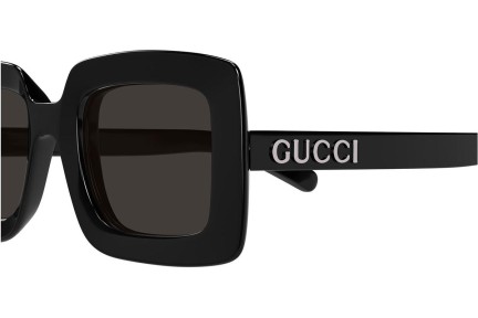 Ochelari de soare Gucci GG1718S 001 Pătrați Negri