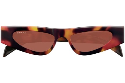 Ochelari de soare Gucci GG1779S 005 Cat Eye Havana