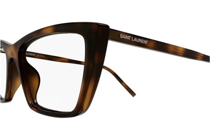 Ochelari Saint Laurent SL737MICATHINOPT 003 Cat Eye Havana