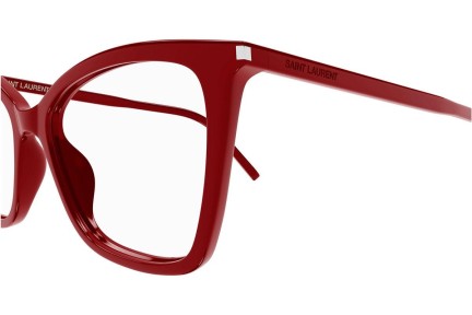 Ochelari Saint Laurent SL386 015 Cat Eye Roșii