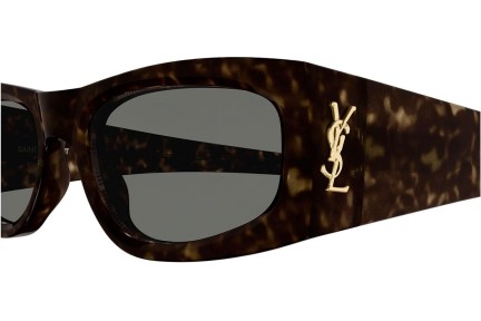 Ochelari de soare Saint Laurent SLM140 003 Ovali Havana