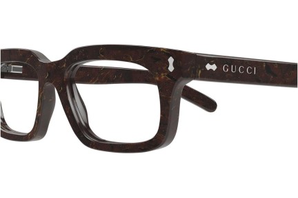 Ochelari de soare Gucci GG1711S 003 Pătrați Maro