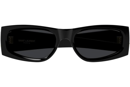 Ochelari de soare Saint Laurent SLM140 001 Ovali Negri