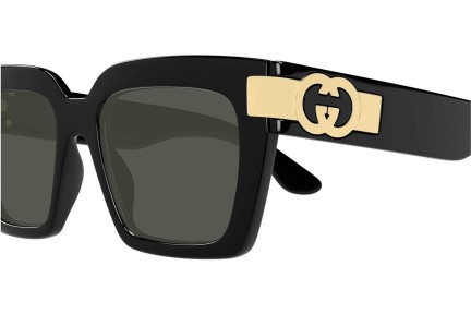 Ochelari de soare Gucci GG1689S 001 Pătrați Negri