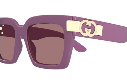 Ochelari de soare Gucci GG1689S 004 Pătrați Violeți