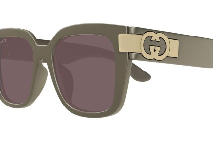 Ochelari de soare Gucci GG1690SK 003 Pătrați Maro