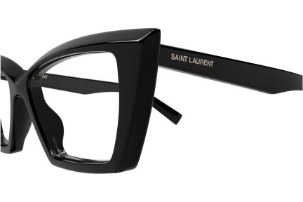 Ochelari Saint Laurent SL657OPT 001 Cat Eye Negri