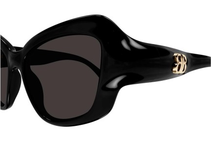 Ochelari de soare Balenciaga BB0353S 001 Cat Eye Negri