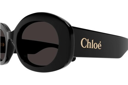 Ochelari de soare Chloe CH0258S 001 Ovali Negri