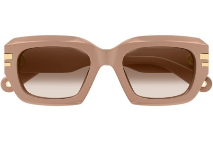 Ochelari de soare Chloe CH0256S 005 Pătrați Maro