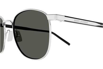 Ochelari de soare Saint Laurent SL747 007 Pătrați Argintii