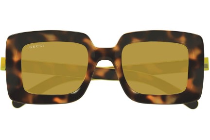 Ochelari de soare Gucci GG1718S 002 Pătrați Havana