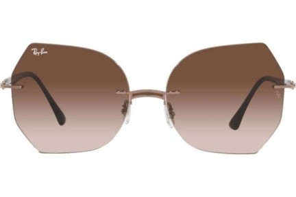 Ochelari de soare Ray-Ban Titanium Collection RB8065 155/13 Cat Eye Aurii