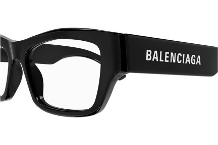 Ochelari Balenciaga BB0377O 001 Pătrați Negri