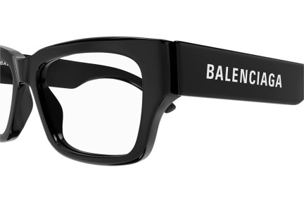 Ochelari Balenciaga BB0376O 001 Pătrați Negri