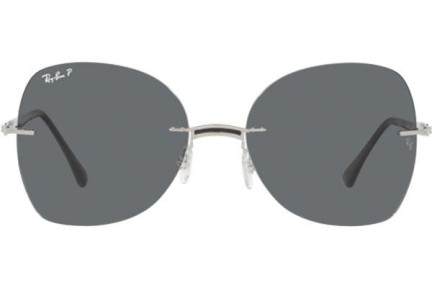 Ochelari de soare Ray-Ban Titanium Collection RB8066 003/81 Polarized Pătrați Negri