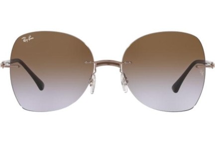 Ochelari de soare Ray-Ban Titanium Collection RB8066 155/68 Pătrați Maro