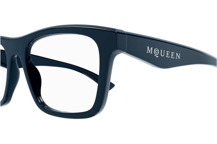 Ochelari Alexander McQueen AM0475O 008 Pătrați Albaștri