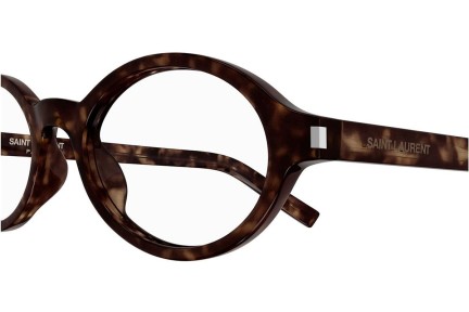 Ochelari Saint Laurent SL751JEANNEOPT 002 Ovali Havana