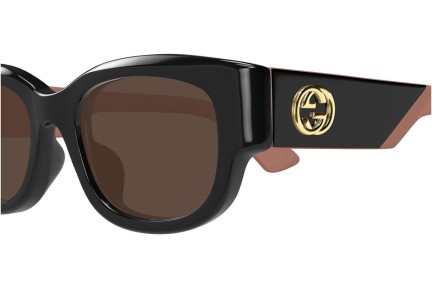 Ochelari de soare Gucci GG1667SK 004 Pătrați Negri