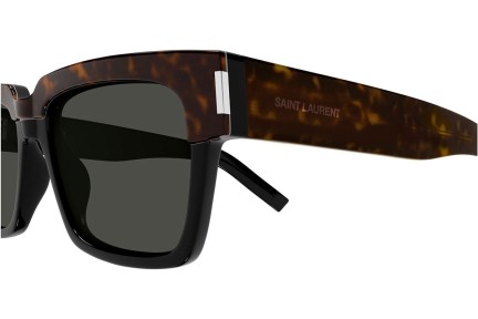 Ochelari de soare Saint Laurent SL732VADIM 003 Pătrați Havana