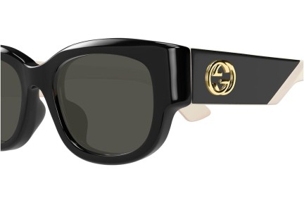 Ochelari de soare Gucci GG1667SK 001 Pătrați Negri