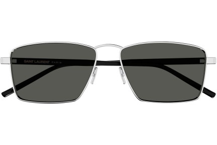 Ochelari de soare Saint Laurent SL700 002 Dreptunghiulari Argintii