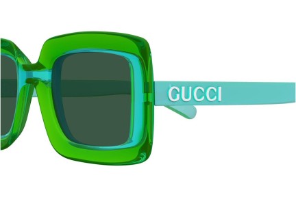 Ochelari de soare Gucci GG1718S 003 Pătrați Verzi