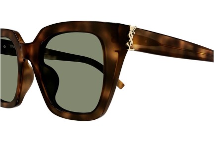 Ochelari de soare Saint Laurent SLM143 003 Pătrați Havana