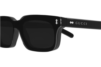 Ochelari de soare Gucci GG1711S 001 Pătrați Negri