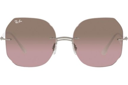 Ochelari de soare Ray-Ban Titanium Collection RB8067 159/14 Pătrați Argintii