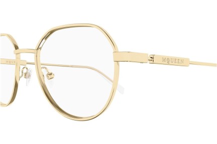 Ochelari Alexander McQueen AM0479O 002 Rotunzi Aurii