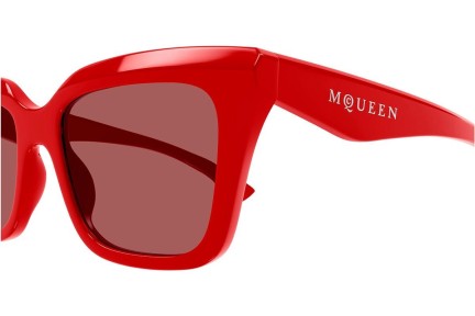 Ochelari de soare Alexander McQueen AM0473S 003 Pătrați Roșii