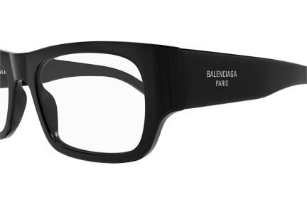 Ochelari Balenciaga BB0370O 001 Dreptunghiulari Negri