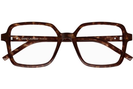 Ochelari Saint Laurent SLM139 002 Pătrați Havana