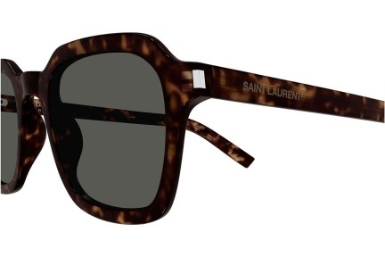 Ochelari de soare Saint Laurent SL715SLIM 002 Pătrați Havana