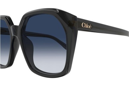 Ochelari de soare Chloe CH0280S 002 Pătrați Negri