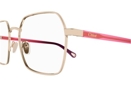 Ochelari Chloe CH0268O 005 Pătrați Aurii