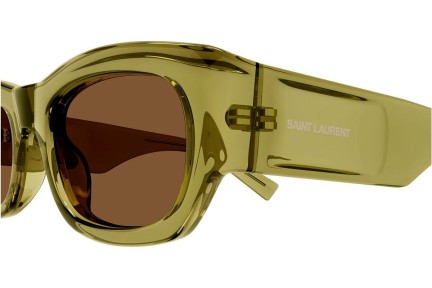 Ochelari de soare Saint Laurent SL713 004 Pătrați Verzi