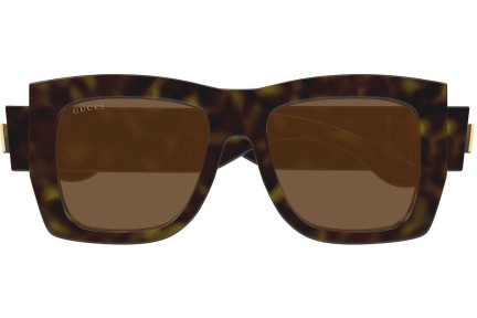 Ochelari de soare Gucci GG1688S 002 Pătrați Havana