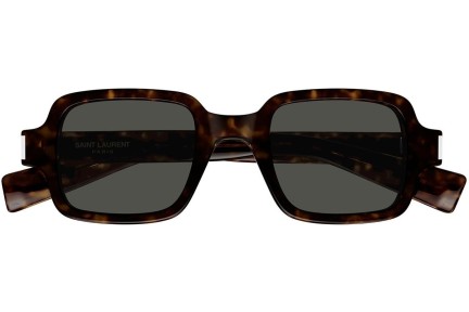 Ochelari de soare Saint Laurent SL720 002 Pătrați Havana