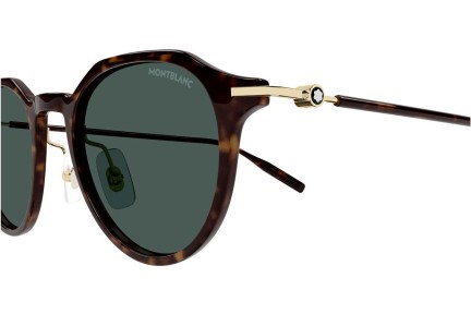 Ochelari de soare Mont Blanc MB0355S 002 Rotunzi Havana