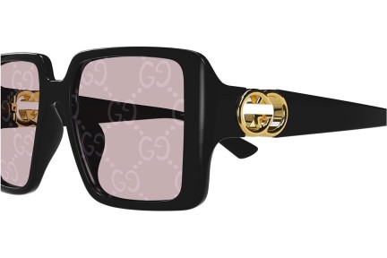 Ochelari de soare Gucci GG1692S 006 Pătrați Negri