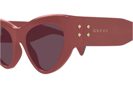 Ochelari de soare Gucci GG1704S 003 Cat Eye Roz